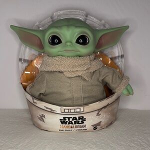 Star Wars Mandalorian Green and Tan Plush